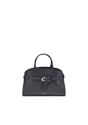Coccinelle Black Calf Leather Bos Taurus Handbag