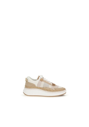Chloé Beige Rubber Chunky Sneakers - EU39/US9