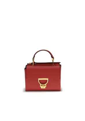 Coccinelle Red Calf Leather Bos Taurus Shoulder Bag