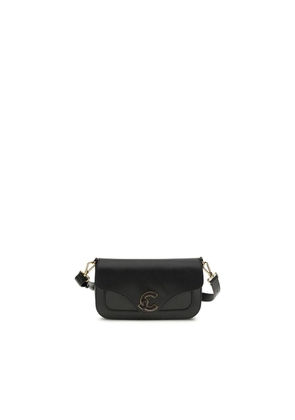 Coccinelle Black Calf Leather Bos Taurus Shoulder Bag