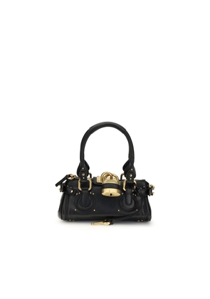 Chloé Black Calf Leather Bos Taurus Shoulder Bag