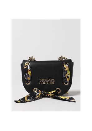 Versace Jeans Black Artificial Leather Crossbody Bag