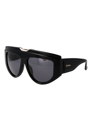 Max Mara Black Acetate Sunglasses