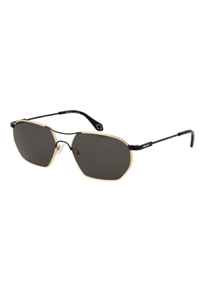 Replay Gold Metal Sunglasses