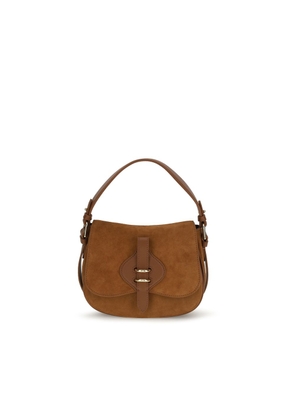 Coccinelle Brown Calf Leather Bos Taurus Handbag