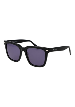 Replay Black Plastic Sunglasses