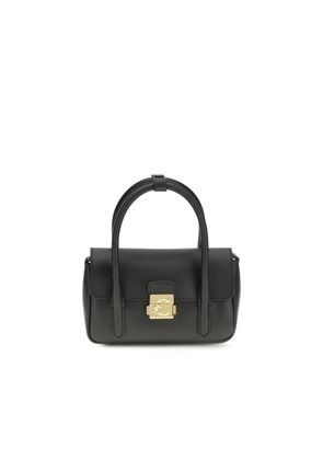 Coccinelle Black Calf Leather Bos Taurus Handbag