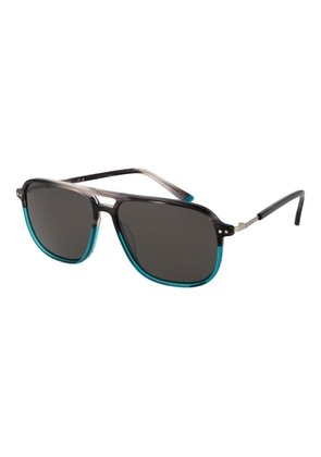 Replay Turquoise Plastic Sunglasses