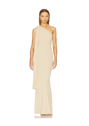 Aya Muse Dara Dress in Neutral. Size L. Also in M, XS.