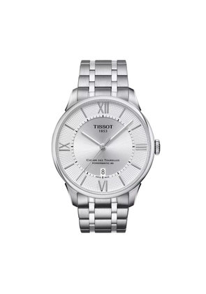 Tissot Gray Stainless Steel Dress Watch
