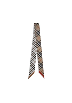 Burberry Multicolor Silk Scarf