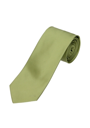 Prada Green Silk Cuffling