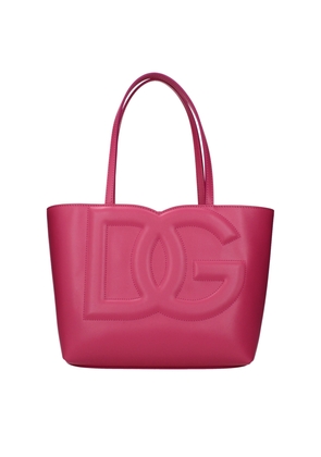 Dolce & Gabbana Pink Leather Handbag