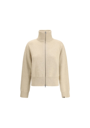 Extreme Cashmere Beige Cashmere Bomber - One Size