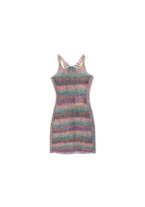 Chloé Multicolor Wool Casual Dress - M