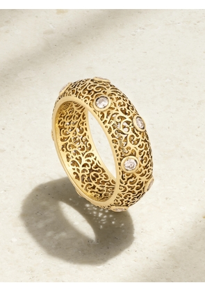 Amrapali London - Jali 18-karat Gold Diamond Ring - 6,7