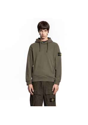 STONE ISLAND MAN GREEN SWEATSHIRTS