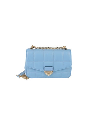 Michael Kors Blue Leather Handbag