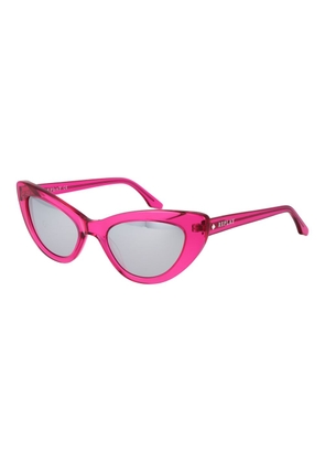 Replay Pink Plastic Sunglasses