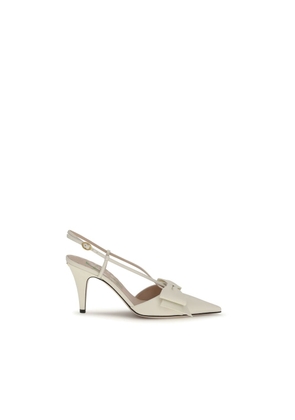 Valentino Garavani Cream Lamb Ovis Aries Aries High Heel Pumps - EU36/US6