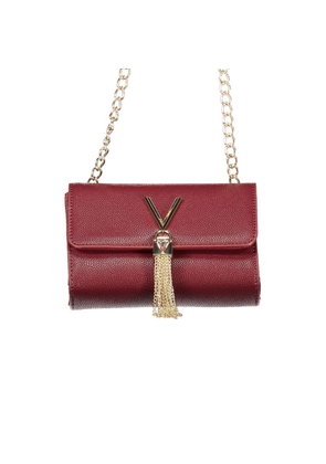 Mario Valentino Red Polyurethane Women Handbag