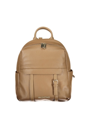 Mario Valentino Brown Polyethylene Backpack