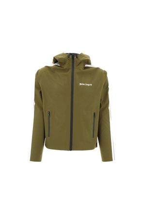 Palm Angels Bicolor Polyethylene Full-Length Jacket - S