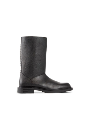 Fendi Black Calfskin Boots - EU40/US7