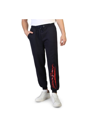 Plein Sport Blue Cotton Joggers (Workout Pants) - M