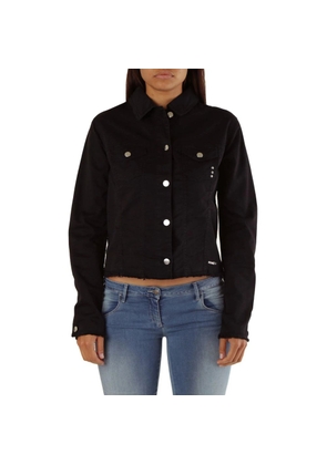 Met Black Cotton Denim Jacket - XS