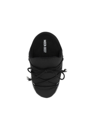 Moon Boot Black Nylon Mules - EU35/US5