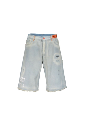 Heron Preston Blue Denim Shorts - W32
