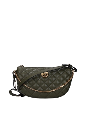 Versace Green Leather Handbag