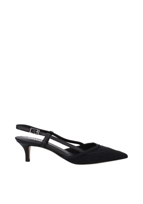 Isabel Marant Black Fabric Mid Heel Pumps - EU36/US6