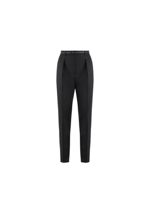 Max Mara Black Elastane Dress Pants - 42