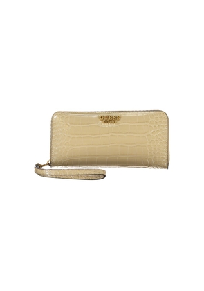 Guess Jeans Beige Polyurethane Women Wallet