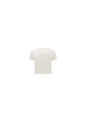 Extreme Cashmere White Cotton T-Shirt - One Size