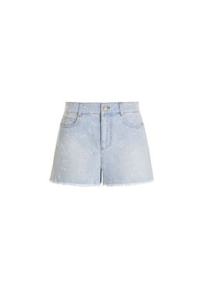Stella McCartney Blue Denim Shorts - W29