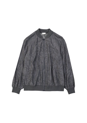 Brunello Cucinelli Gray Virgin Wool Bomber - M