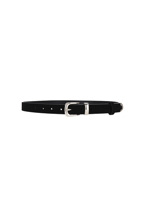 BLACK SUEDE STUDIO Western Belt in Black. Size L. Also in M.