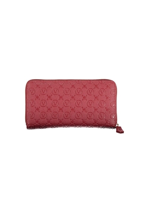 Mario Valentino Rosso Polyurethane Women Wallet