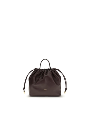 Chloé Black Calf Leather Bos Taurus Shoulder Bag