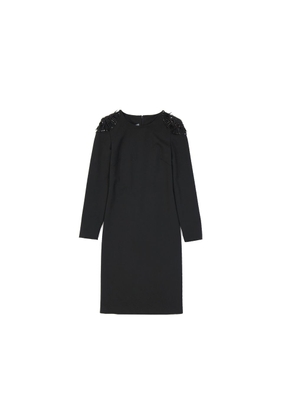 Alberta Ferretti Black Elastane Casual Dress - 38