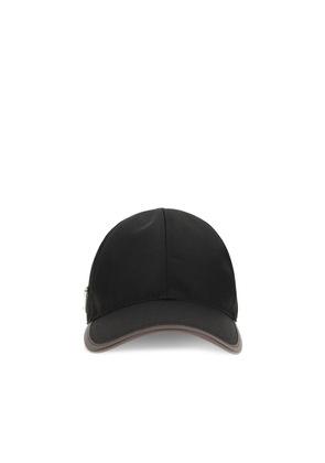 Prada Black Recycled Polyamide Cap (Baseball Hat) - L