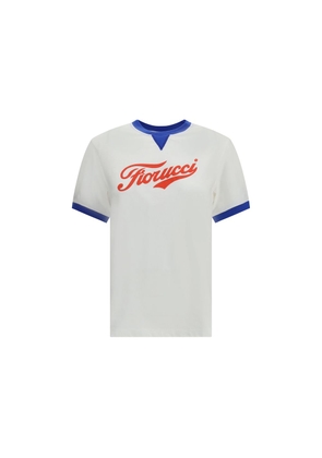 Fiorucci White Cotton T-Shirt - S