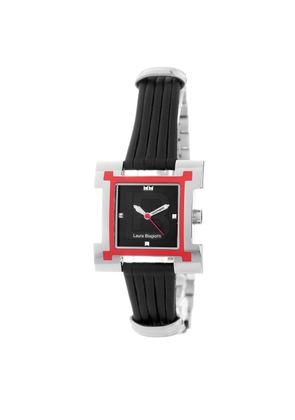 Laura Biagiotti Black Leather Lining Dress Watch