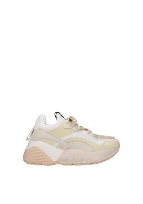 Stella McCartney Beige Leather Chunky Sneakers - EU40/US10