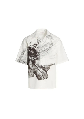 Alexander McQueen White Cotton Shortsleeve Shirt - 39