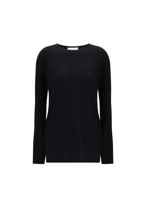 Lisa Yang Black Cashmere Sweatshirt - 0/XS
