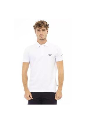 Baldinini Trend Black Cotton Polo Shirt - L